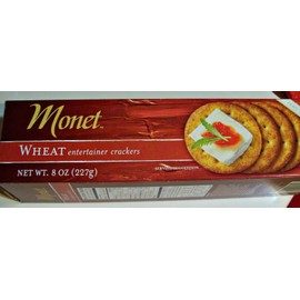 Elegant Wheat Crackers - 8oz by Monet.