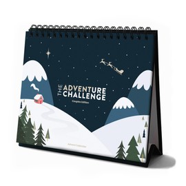The Adventure Challenge Couples Advent(ure) Calendar 2023, 12 Scratch-Off Holiday Season Adventures for Couples, Christmas Advent Calendar 2023, Perfect Holiday Gift