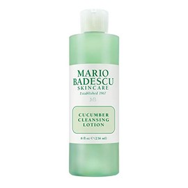 Mario Badescu Loción limpiadora de pepino para pieles mixtas y grasas | Tónico facial que refresca y aclara |Formulado con extracto de pepino| 236 ml