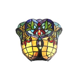 Chloe CH33389VR12-WS1 Wall Sconce, One Size, Multicolor