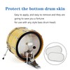 votuyet 2Pcs white Drum Pedal Pads,which can be used to