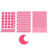 Pink Glow in The Dark Stars Decals Decor for Ceiling,