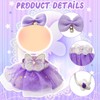 Xerteam Purple 17cm Labu Doll Clothes, Princess Style Plush Doll