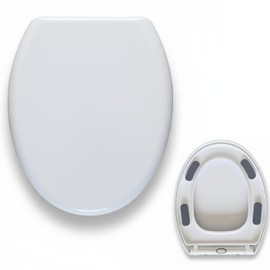MinShaToilet Seat Soft Close with Quick Release Easy Install