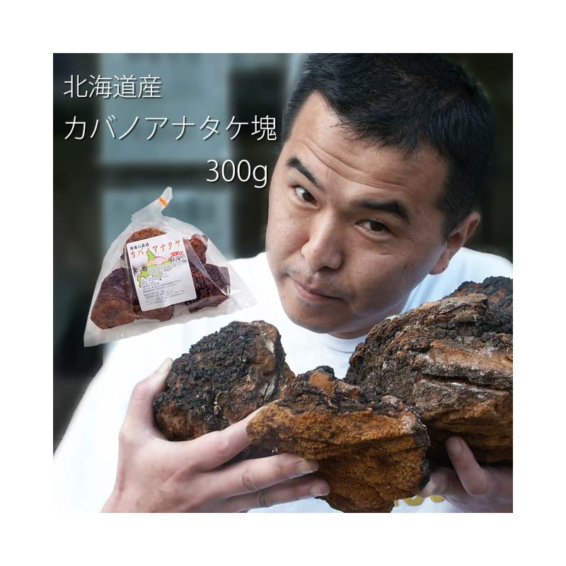 Kabano Anatake Tea lump (original) 100% Hokkaido Chaga Tea (Health