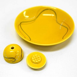 Hanakazashi "Yellow Glaze"