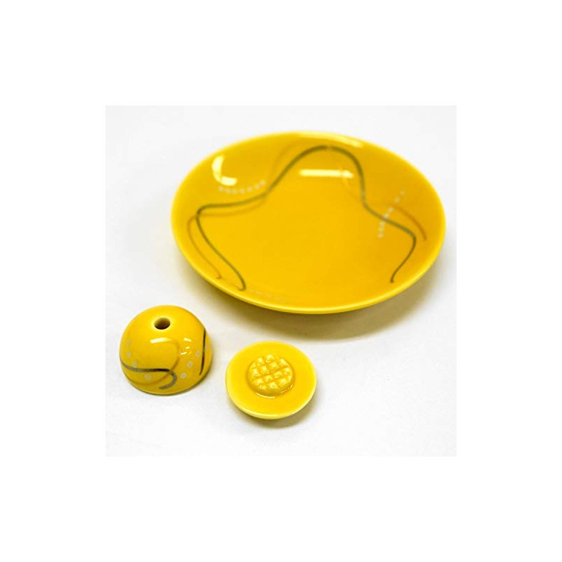 Hanakazashi "Yellow Glaze"