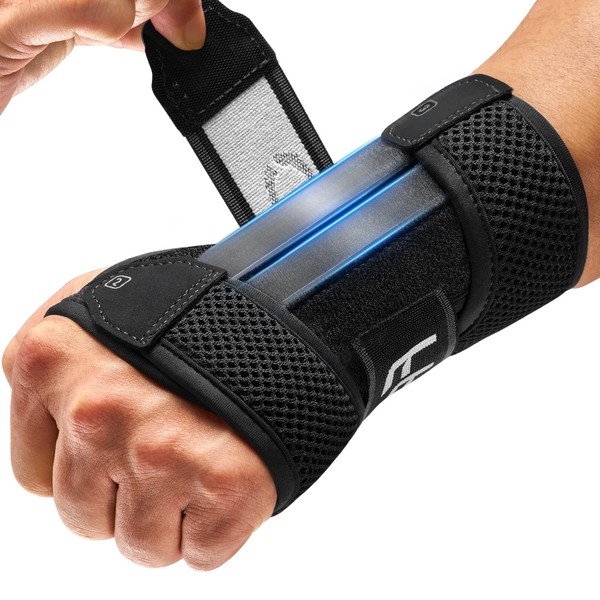 FREETOO Stable Version Wrist Support with 3 Metal Stays, Comfy