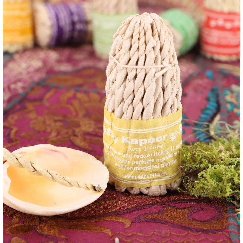 GURU SHOP Traditional Tibetan Incense Strings Kapoor 10 x 5