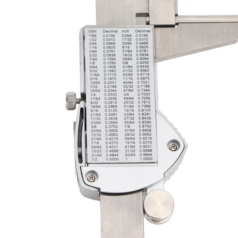 6in Digital Caliper All Metal Auto Off Inch Millimeter Conversion