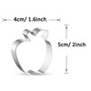 WDYJMALL Mini Apple Fruit Shape Cookie Cutter - B
