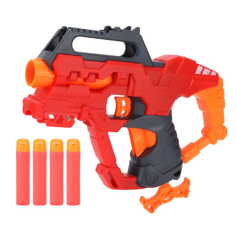 Kids CS Blaster Weapon Toy 10m Transmitter Soft Darts Birthday