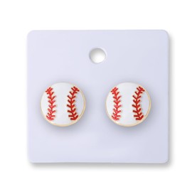 Baseball Earrings for Women Girls Birthday Gifts for Granddaughter Daughter Baseball Earrings Stud for Baseball Player Fan Lover Sports Earrings for Best Friend Bestie friends Baseball Earrings Studs