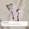 MAM Pacifier Clips, Baby Pacifier Clip, 'I Love Mommy' Design