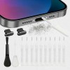 Kit 10 Cepillos Limpiador Puerto Carga Celular Tablet 6 Cm
