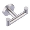 ALEASHA Shower Towel Hook Brushed Nickel, Stainless Steel Towel Hanger,