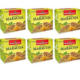 Passion Fruit Tea - 0.5 oz (10 tea bags) | Chá de Maracujá Madrugada - 15g (10 sachês) - (PACK OF 12)