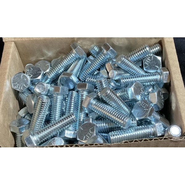 Unbranded Box Of 100 Hex Cap Screw Grade 5 Zinc