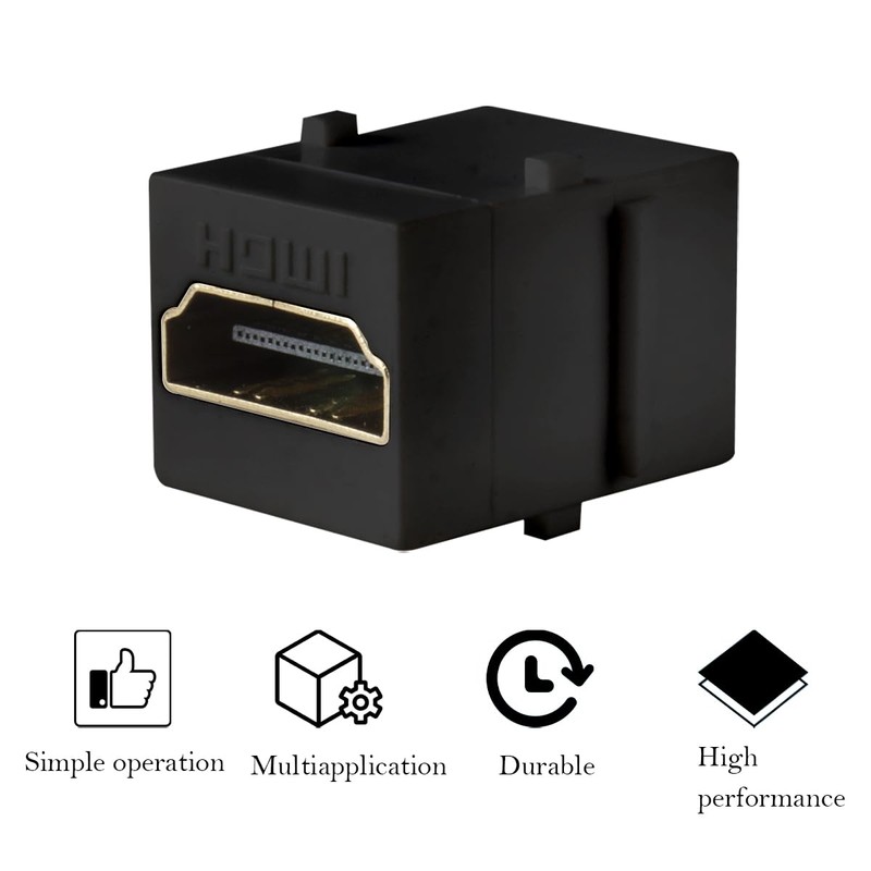 Exiron 4K HDMI Keystone Jack 4K Keystone HDMI Jack Coupler