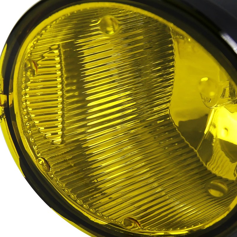 Spec-D Tuning Yellow Lens Fog Lights +H3 Bulbs+Switch Included Compatible