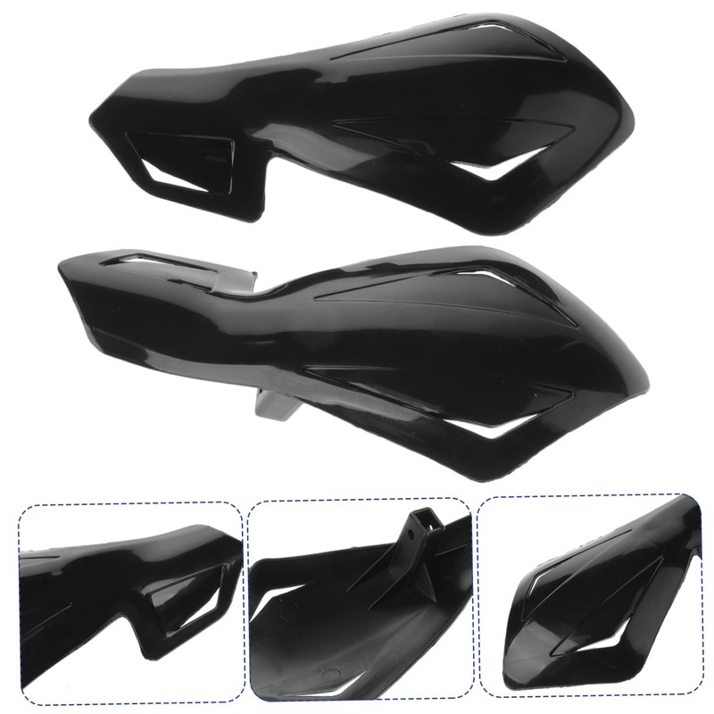 Ciieeo 2pcs Motorcycle Handguards Protector for Modified Handlebar Wind and