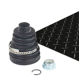 RIDEX 193B0161 Axle Boot Wheel Side 90 mm 107 mm Rubber