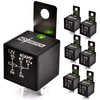HD Switch (6 Pack) 12V 40A Waterproof Relay Replaces Kubota