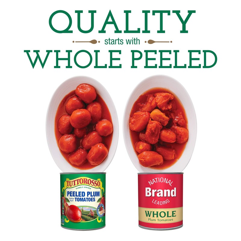 Tuttorosso Delicious Petite Diced Canned Tomatoes, 14.5oz Can (Pack of