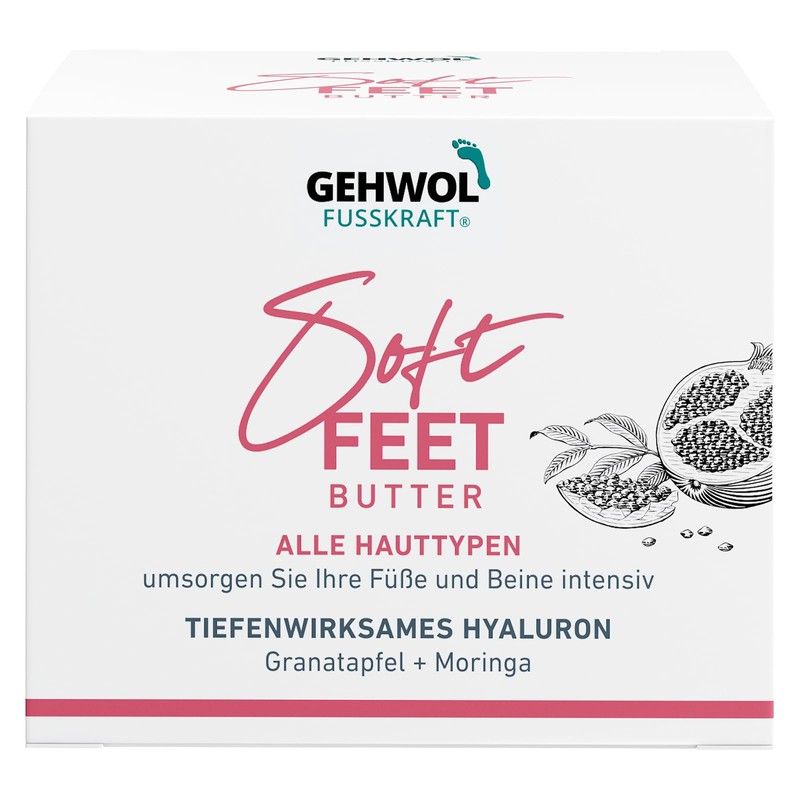 Gehwol Soft Feet Butter, Intensively Nourishes Stressed Feet and Legs,