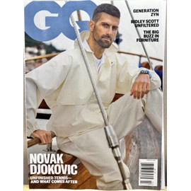 GQ Magazine February 2025 Novak Djokovic