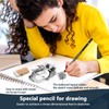 Blendura Drawing Pencils Professional Set, 14 Pencils Drawing Set 12B