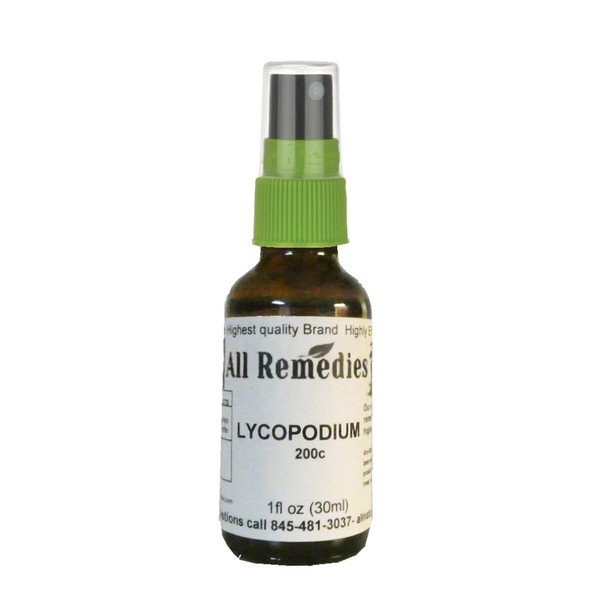 All Remedies Lycopodium Homeopathy Lycopodium Homeopathic Lycopodium 200c 1oz Spray