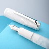 HONG DIAN Hongdian N8 White Acrylic Resin Fountain Pen, Iridium