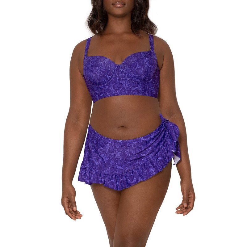Smart & Sexy Falda de natación estándar para Mujer, Python