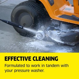 Kärcher Multi Purpose Pressure Washer Detergent, Removes Dirt and Grime from Fences, Siding, Patios, Driveways, Sidewalks, Concrete and More, Highly Concentrated, Makes up to 20 gal of Cleaner
