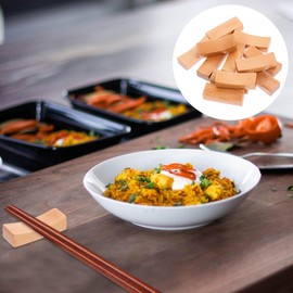 DOITOOL Chopsticks Rest, Wooden Spoon Rest, Chopsticks Pillow, Japanese Style, Chopstick Stand, Cutlery Rest, Japanese Tableware, Decoration, Tableware Accessories, Set of 12