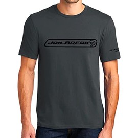 Dodge SRT Hellcat Jailbreak T-Shirt - Charcoal 100% Cotton | Designed and Assembled in Detroit (Large)