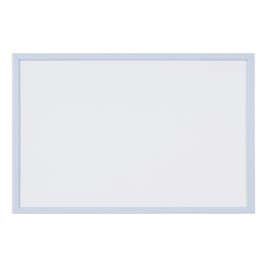 MasterVision Pastel Collection Magnetic Dry Erase Whiteboard, Blue Colored MDF Frame, 15.75" x 11.81"