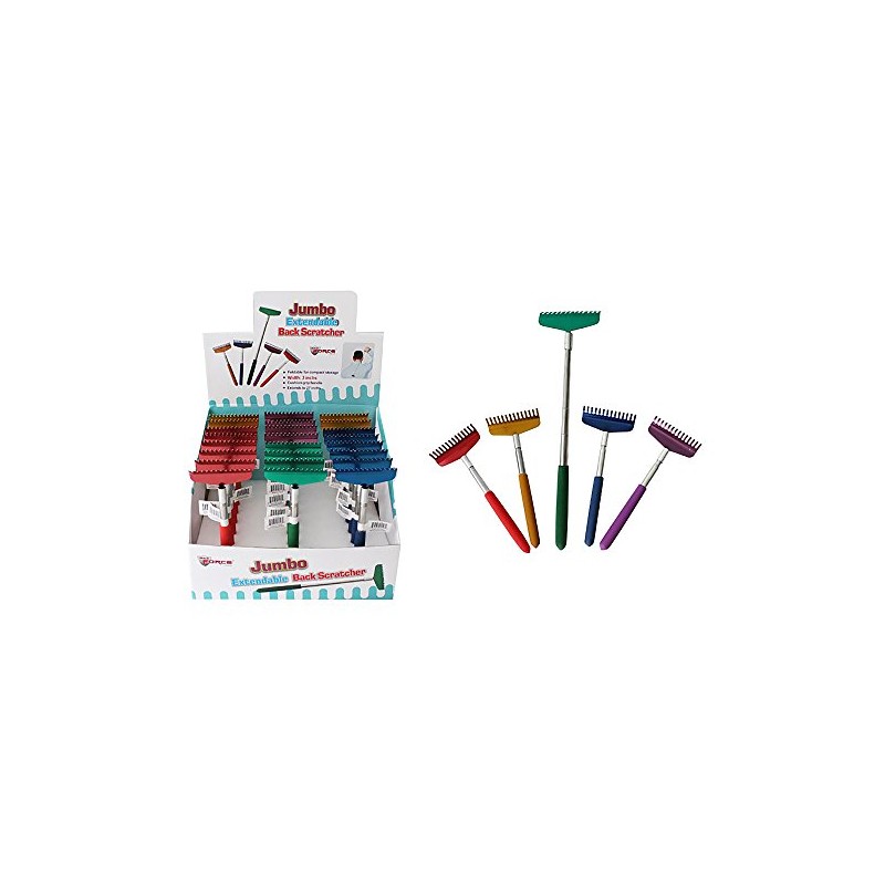 Diamond Visions 11-1146 Cushioned Handle Extendable Jumbo Back Scratcher in
