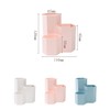 AhfuLife Creative Multifunction Hexagon Makeup Brush Vase Brush Pot Pen