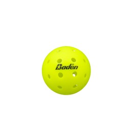 Baden PRO1 Outdoor Pickleball Balls 3-Pack | USA Pickleball (USAPA) Approved | Durable Tournament Grade One-Piece Construction for Competitive Players | Neon Yellow