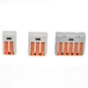 60Pcs Lever Nuts Quick Connect Wire Connector Conductor PCT‑212 ‑