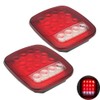 HEHEMM 16 LED Car Rear Light Waterproof Truck Trailer Boat