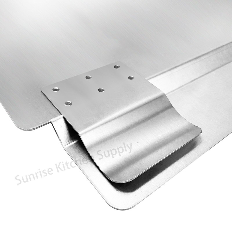 Commercial Stainless Steel Fryer Splash Guard - Universal (1)