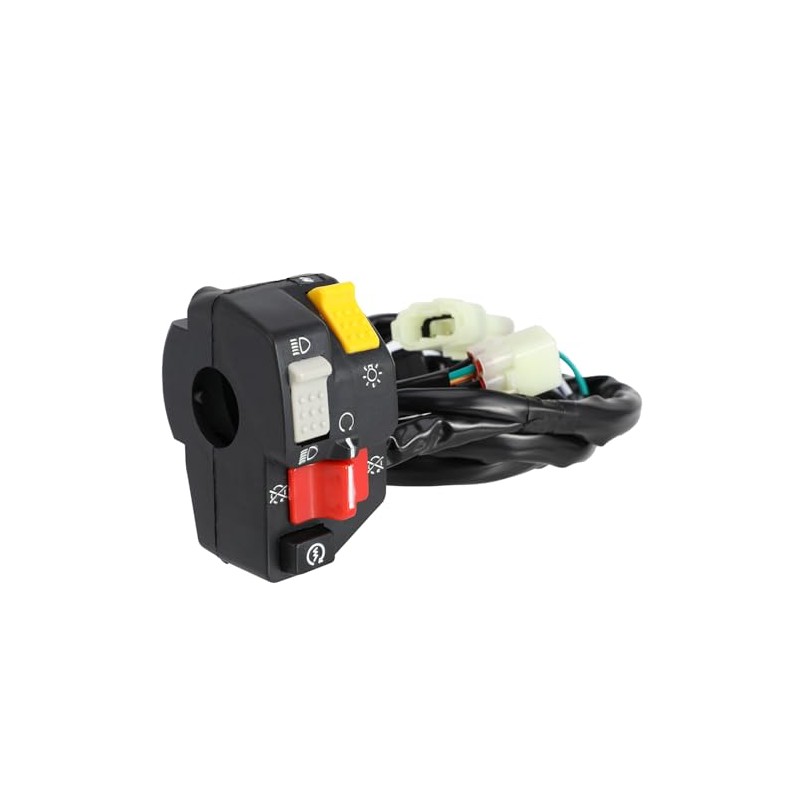 Wacece ATV Handlebar Start Stop Kill Headlight Switch for TRX400EX