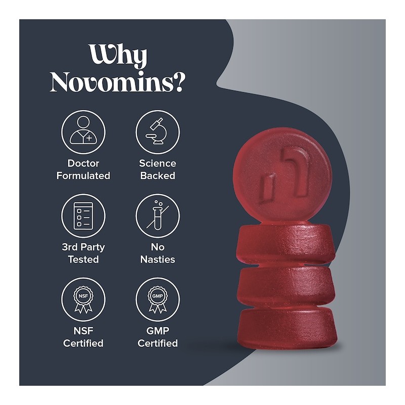 Novomins Maca 60 Gummies