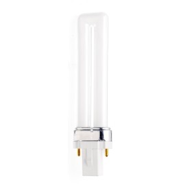 Satco S8305 5000K 7-Watt G23 Base T4 Twin 2-Pin Tube for Magnetic Ballasts, Natural Light