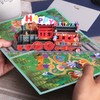 Magic Ants 子供のための3D漫画トレインバースデーカード、ポップアップバースデーカード、ハッピーバースデーグリーティングカード