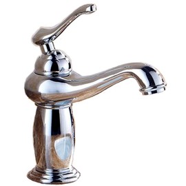 Life System SK49 Antique Mixing Faucet Faucet Single Lever Lamp Type European Style for Washbowls Washbasin