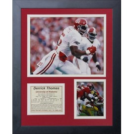 Legends Never Die "Derrick Thomas Alabama" Framed Photo Collage, 11 x 14-Inch, (12036U)